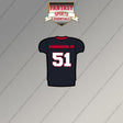 2026 Houston Texans Home Jersey Magnets