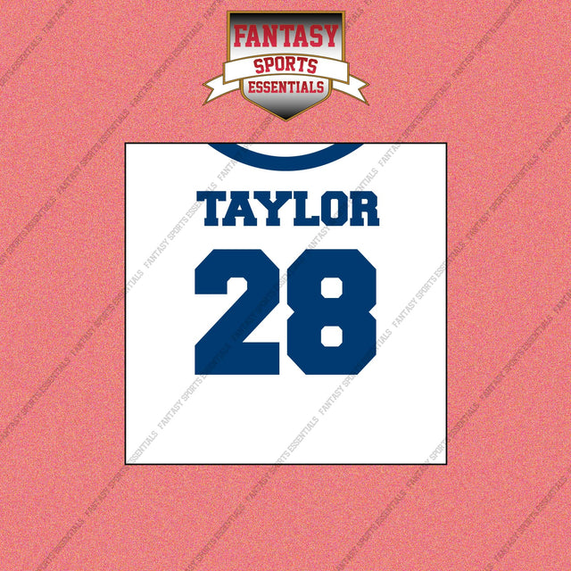2026 Indianapolis Colts Away Jersey Wall Art Prints