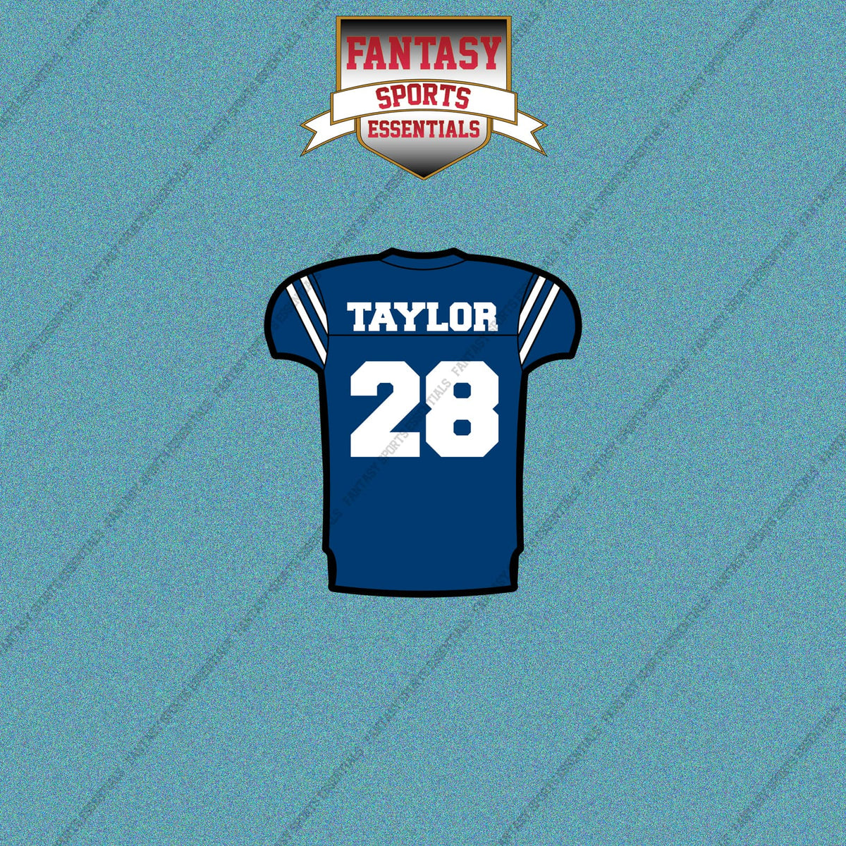 2026 Indianapolis Colts Home Jersey Car Decals