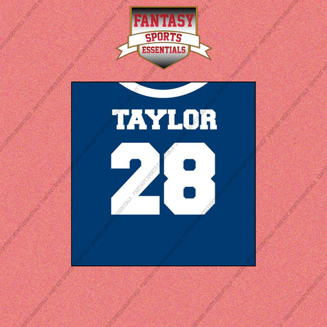2026 Indianapolis Colts Home Jersey Wall Art Prints