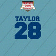 2026 Indianapolis Colts Name and Number Car Decals
