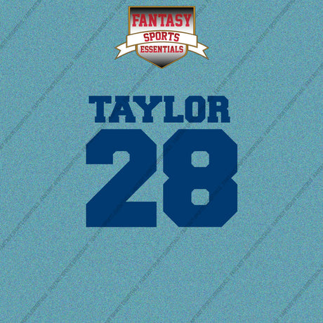 2026 Indianapolis Colts Name and Number Car Decals