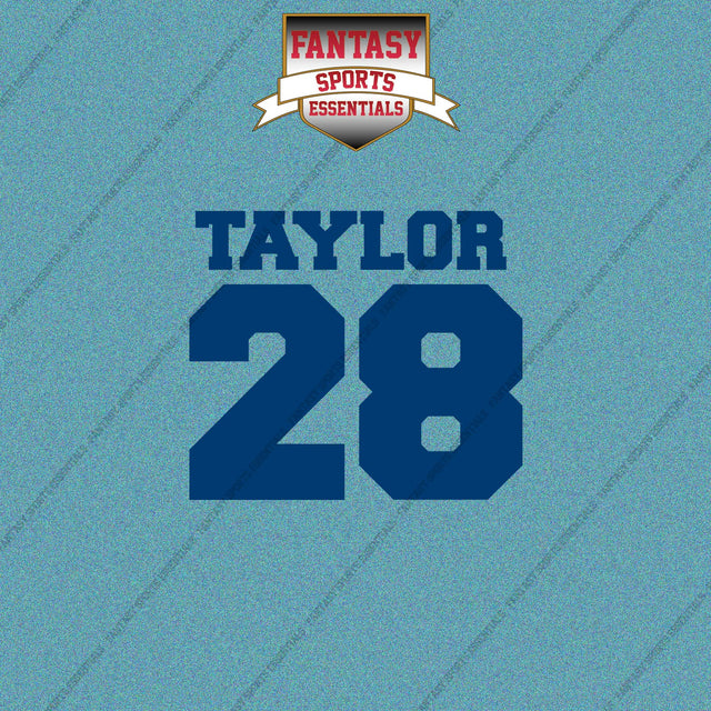 2026 Indianapolis Colts Name and Number Car Decals