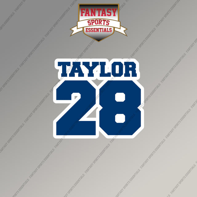2026 Indianapolis Colts Name and Number Magnets
