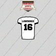 2026 Jacksonville Jaguars Away Jersey Glossy Stickers
