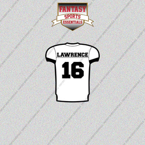 2026 Jacksonville Jaguars Away Jersey Glossy Stickers
