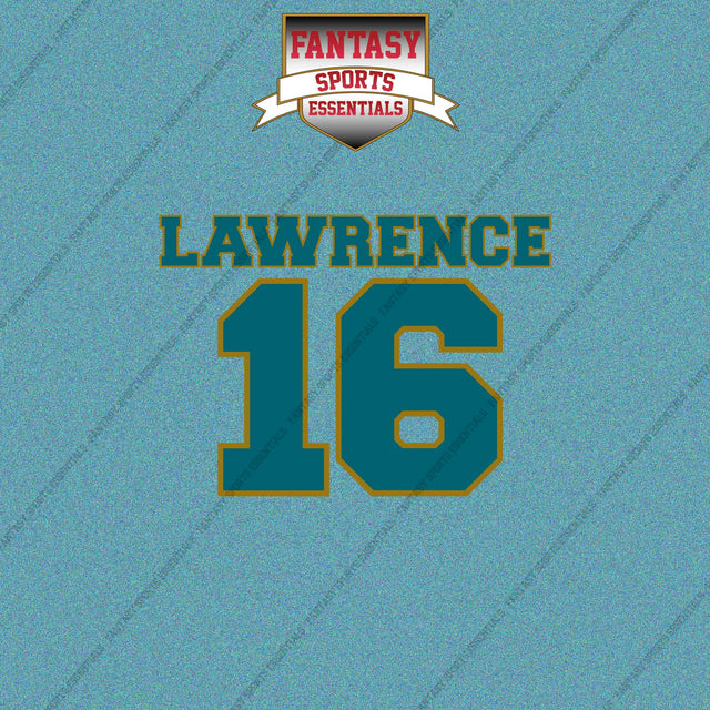 2026 Jacksonville Jaguars Name and Number Car Decals