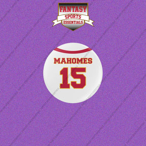 2026 Kansas City Chiefs Away Jersey Buttons