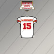 2026 Kansas City Chiefs Away Jersey Magnets