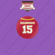 2026 Kansas City Chiefs Home Jersey Buttons