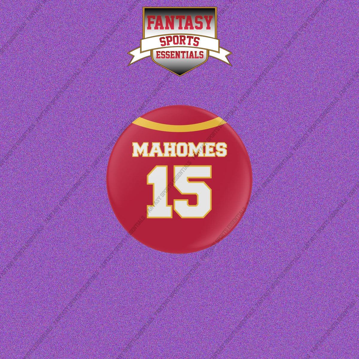 2026 Kansas City Chiefs Home Jersey Buttons