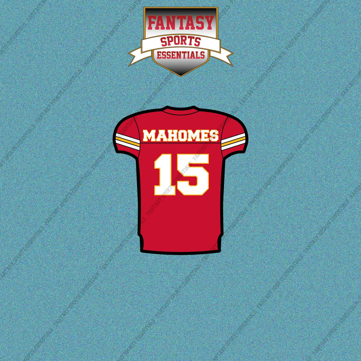 2026 Kansas City Chiefs Home Jersey Car Decals