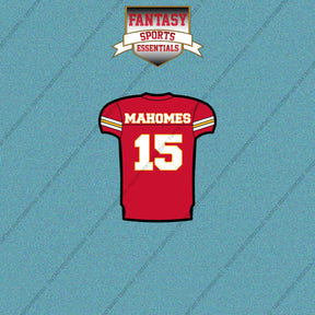 2026 Kansas City Chiefs Home Jersey Car Decals