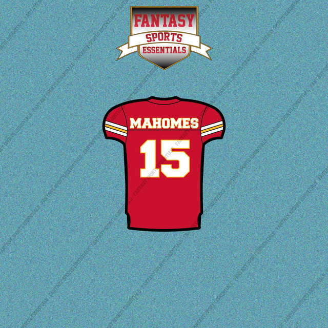 2026 Kansas City Chiefs Home Jersey Car Decals