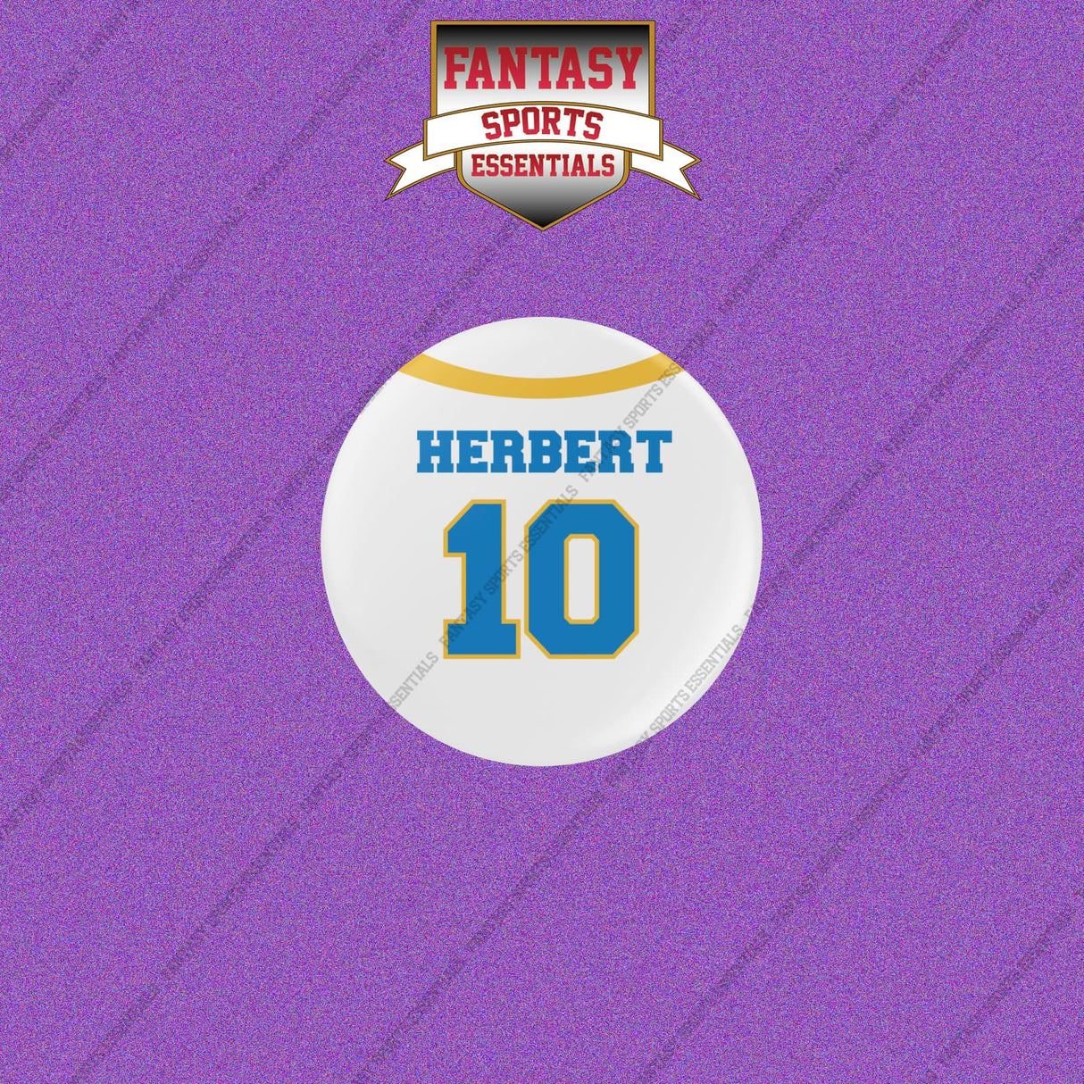 2026 Los Angeles Chargers Away Jersey Buttons