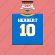 2026 Los Angeles Chargers Home Jersey Wall Art Prints