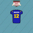 2026 Los Angeles Rams Home Jersey Car Decals