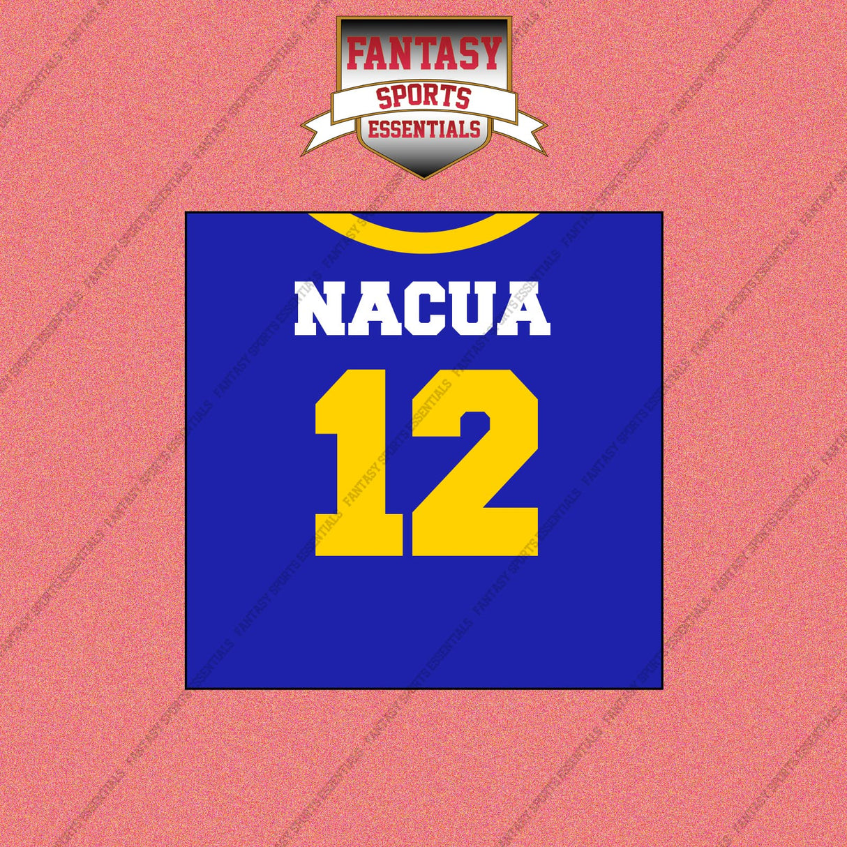 2026 Los Angeles Rams Home Jersey Wall Art Prints