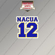 2026 Los Angeles Rams Name and Number Magnets