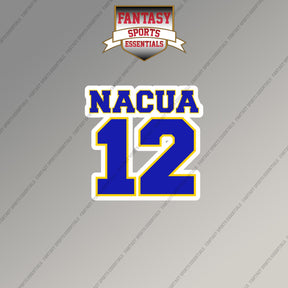 2026 Los Angeles Rams Name and Number Magnets