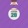 2026 Miami Dolphins Away Jersey Buttons