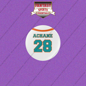 2026 Miami Dolphins Away Jersey Buttons