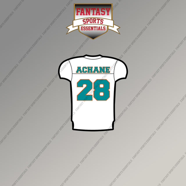 2026 Miami Dolphins Away Jersey Magnets