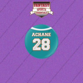 2026 Miami Dolphins Home Jersey Buttons