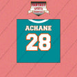 2026 Miami Dolphins Home Jersey Wall Art Prints