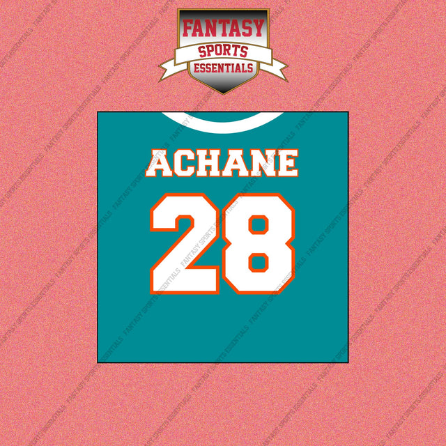 2026 Miami Dolphins Home Jersey Wall Art Prints