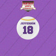 2026 Minnesota Vikings Away Jersey Buttons