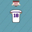 2026 Minnesota Vikings Away Jersey Car Decals