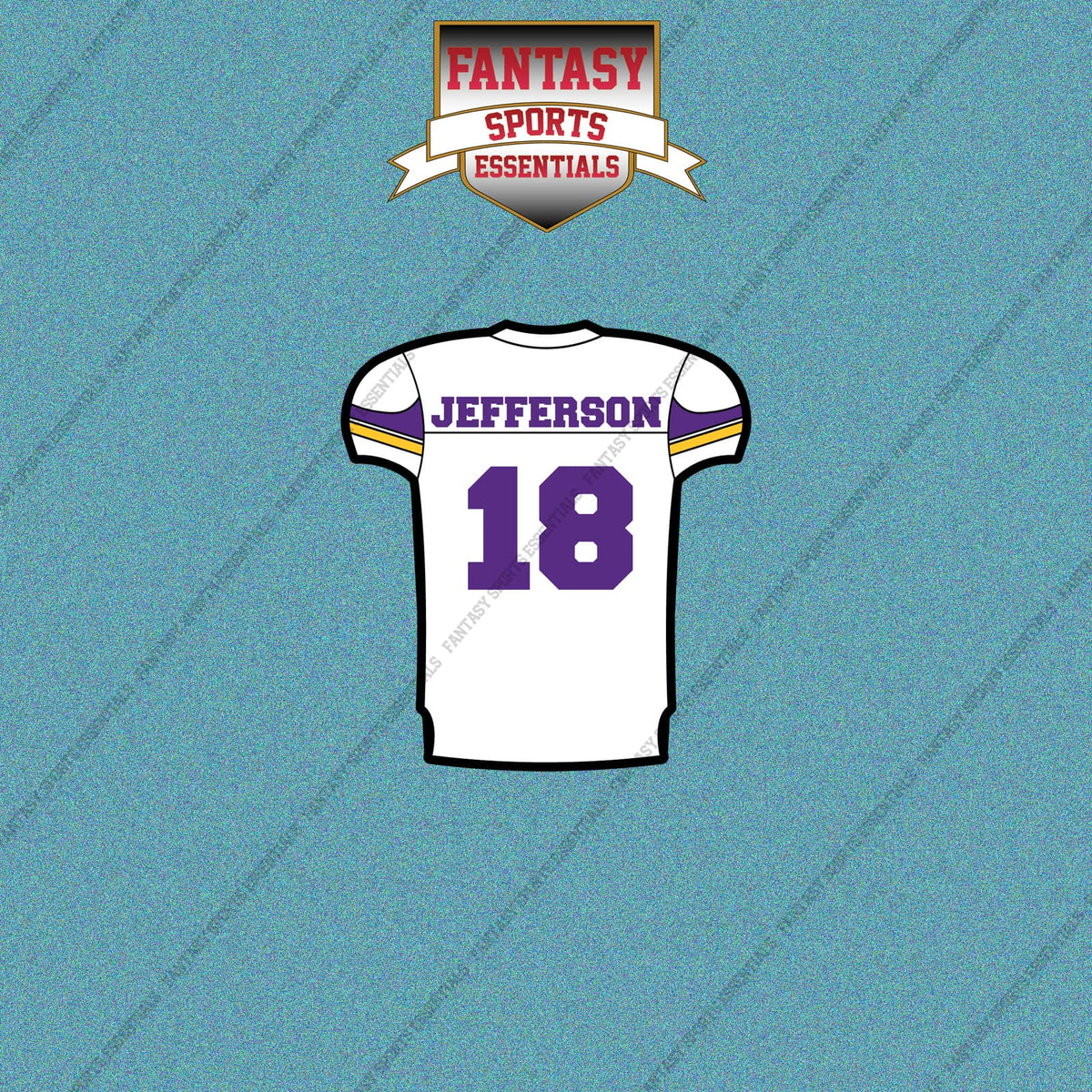 2026 Minnesota Vikings Away Jersey Car Decals