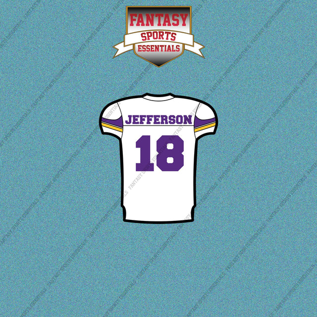 2026 Minnesota Vikings Away Jersey Car Decals
