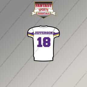 2026 Minnesota Vikings Away Jersey Magnets