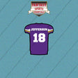 2026 Minnesota Vikings Home Jersey Car Decals