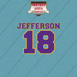2026 Minnesota Vikings Name and Number Car Decals