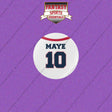 2026 New England Patriots Away Jersey Buttons