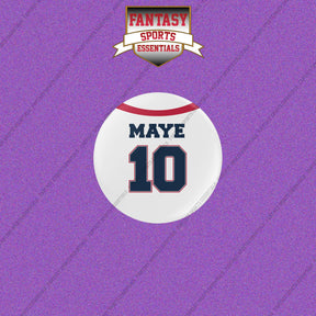 2026 New England Patriots Away Jersey Buttons