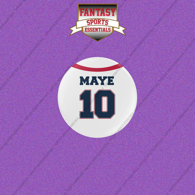2026 New England Patriots Away Jersey Buttons
