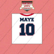 2026 New England Patriots Away Jersey Wall Art Prints