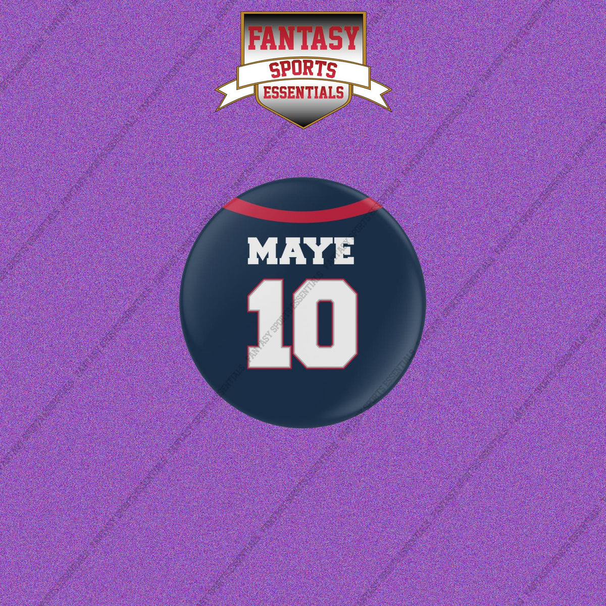 2026 New England Patriots Home Jersey Buttons