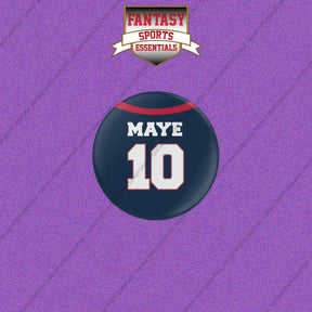 2026 New England Patriots Home Jersey Buttons