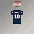 2026 New England Patriots Home Jersey Magnets