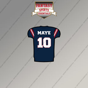 2026 New England Patriots Home Jersey Magnets