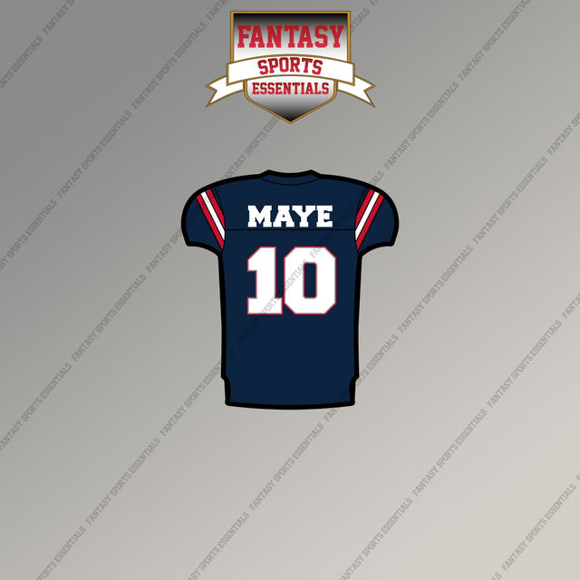 2026 New England Patriots Home Jersey Magnets