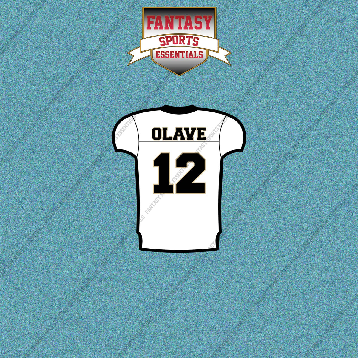 2026 New Orleans Saints Away Jersey Car Decals