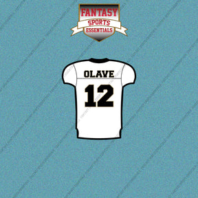 2026 New Orleans Saints Away Jersey Car Decals