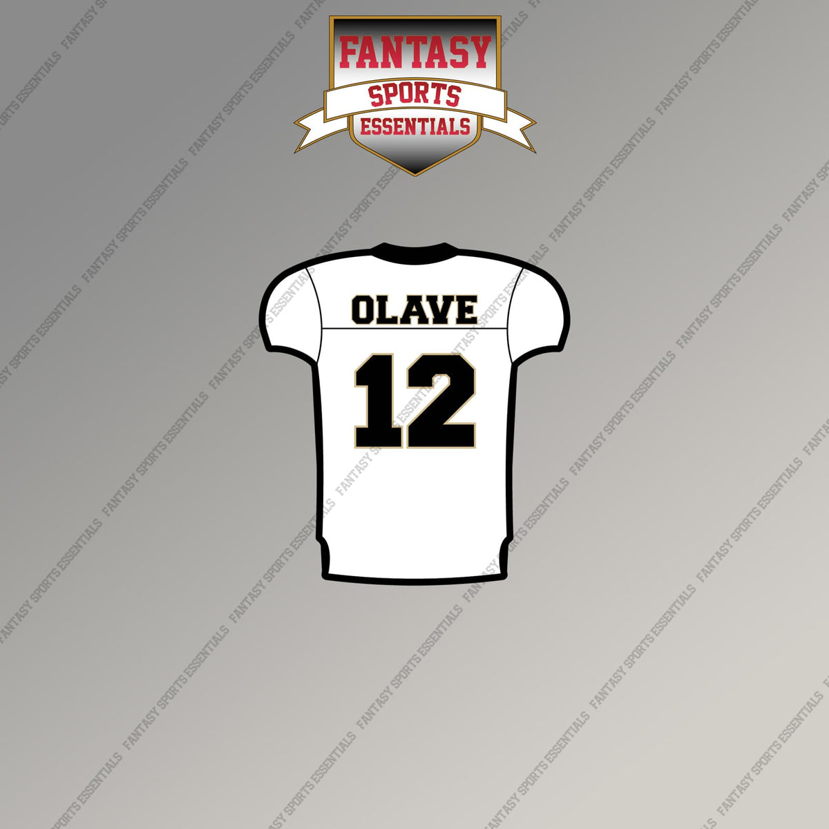 2026 New Orleans Saints Away Jersey Magnets