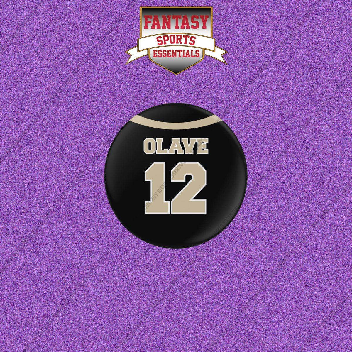 2026 New Orleans Saints Home Jersey Buttons